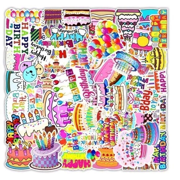 Birthday 🎂 Stickers  - Picture 1 of 3